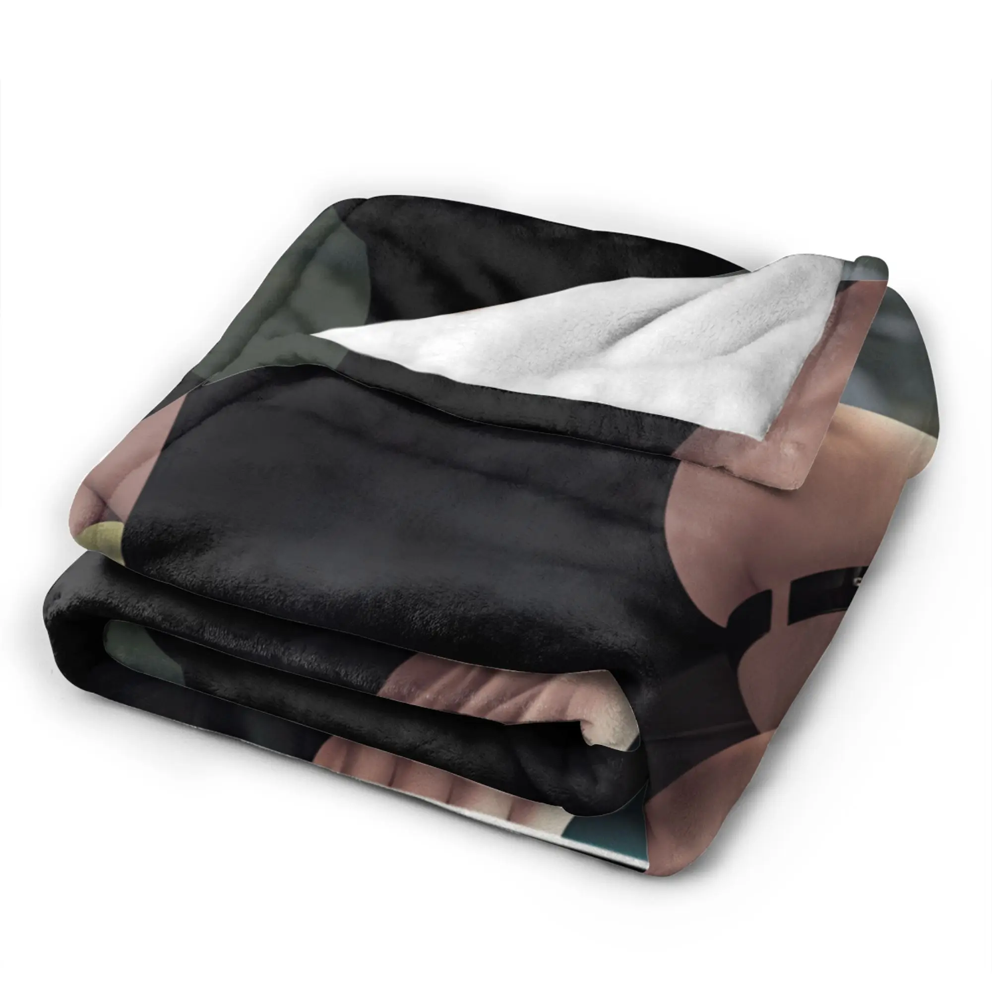 V-Valko L-Love and Deepspace Blankets Quality Comfortable  Throw Blanket Winter Camping Living Room Aesthetic Bedspread