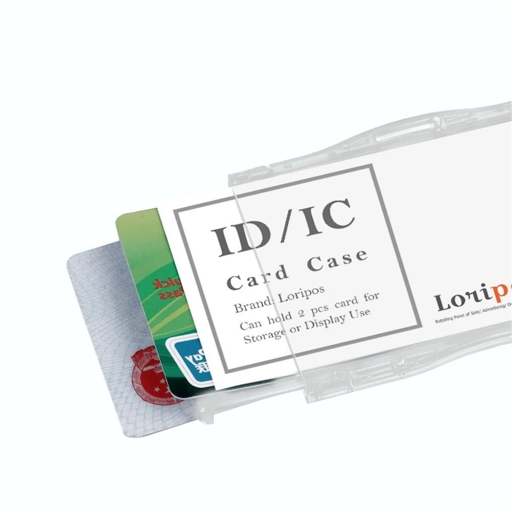 Business Id/ic Badge Card Holder Case Tranluscent Card Exhibition Use Case With Lanyard Nursing Porta Bedge For Admission