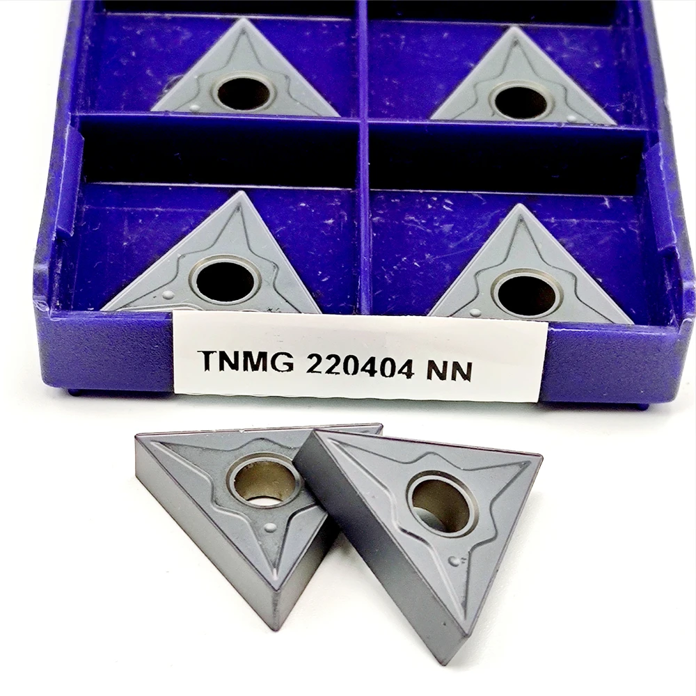 TNMG220404 220408 كربيد إدراج أداة مخرطة CNC LT10 NN 10 قطعة إدراجات تحول قابلة للفهرسة لسبائك الصلب الصلب الحديد الزهر