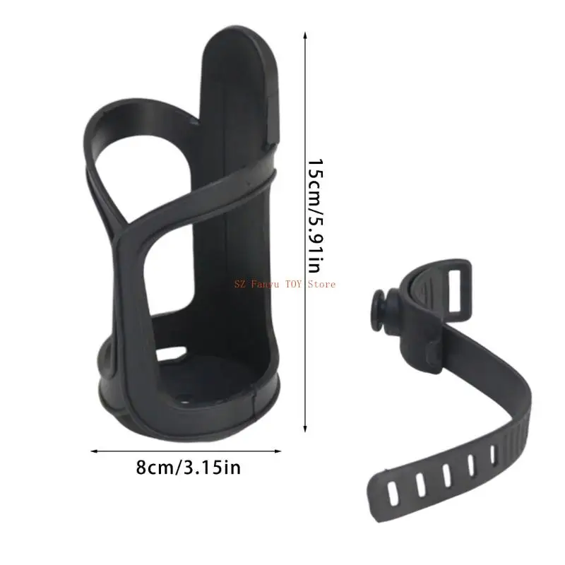 96GC 便利なベビーカー ドリンクホルダースタンド 実用的なベビーカーカップオーガナイザー 親用 歩きながらドリンクを楽しむ