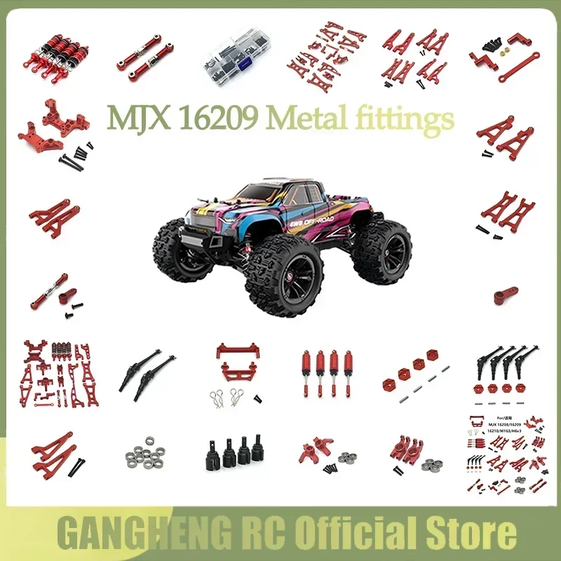 

MJX Hyper Go H16 16207 16208 16209 16210 14301 14302 4Pcs Metal 12mm Wheel Hex Hub Adapter RC Car Upgrade Parts Accessories