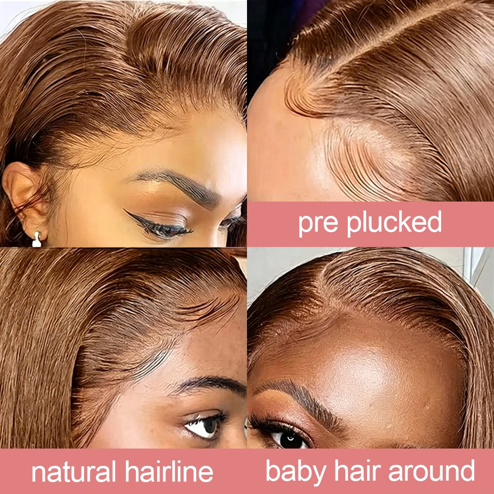 13x6 Transparente HD-Lace-Perü – Pre Parted 13X4 Lace Front Bob Wig Bewertung und Preis
