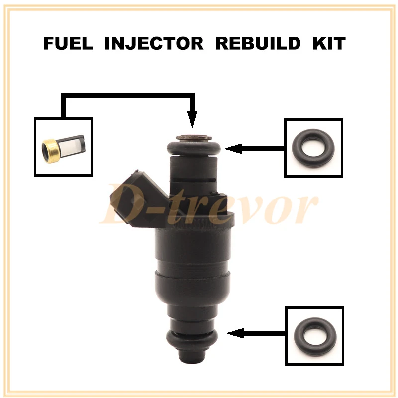 Fuel injector nozzle repair kit for AUDI Avant A4 A4 Cabriolet 4B C5 8H7 2.4L 24V V6 078133551AC