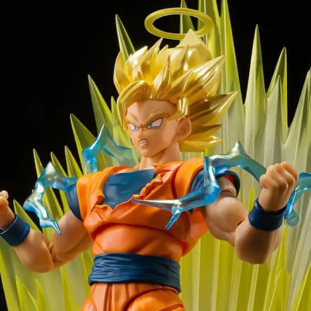 BANDAI S.H.Figuarts 2022 Exclusive Super Saiyan 2 Son Goku 2022 Dragon Ball Z In Stock Anime Action Collection Figures Model