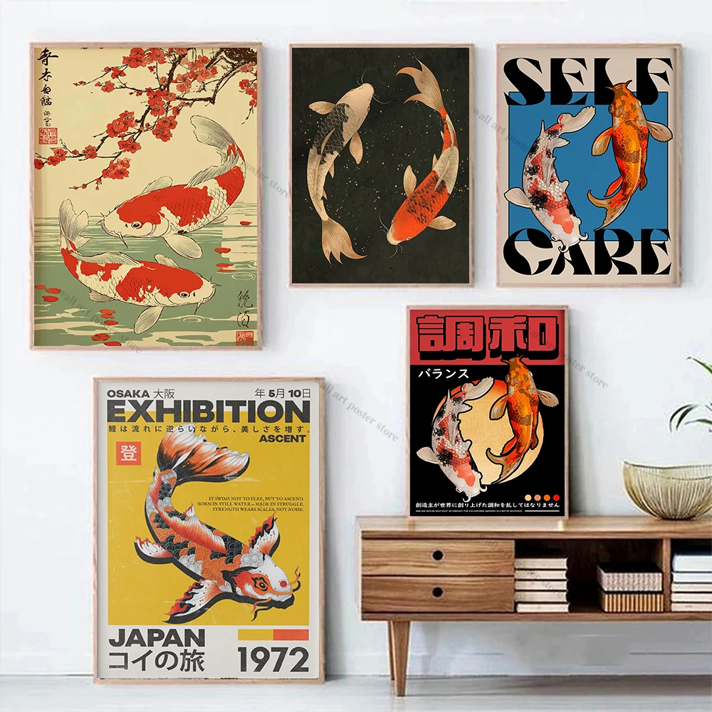 Japanese Zen Lifestyle - Póster Vintage Japonés con Diseño de