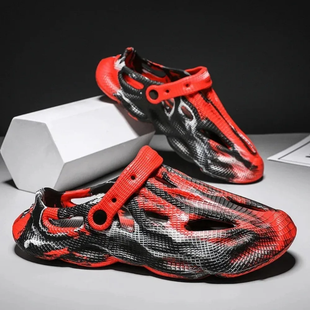 Men Slippers Camouflage Platform Outdoor Summer Clogs Shoe Women Beach Sandals Male Soft EVA Indoor Home Slides Lover Flip Flops