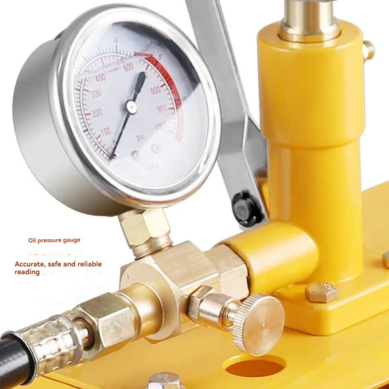 Manual Pressure Test Pump, Press Machine, Ppr Water Pipe Press, Household Pipeline Water Pressure, Floor Heating Leak Detector,