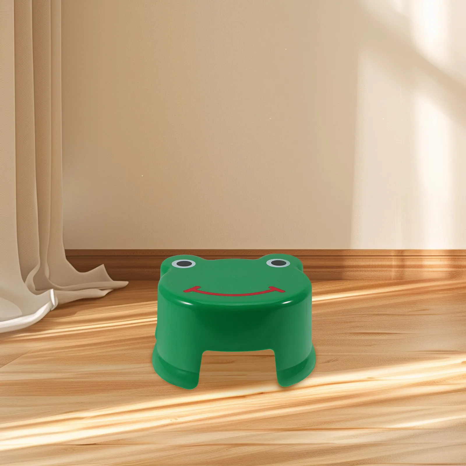 Bangku Plastik Kartun untuk Anak, Anti Selip, untuk Kamar Mandi, Latihan Toilet, Mandi Bayi, Meningkatkan Kemandirian, Aman, Menyenangkan, untuk Anak Laki-laki dan Perempuan