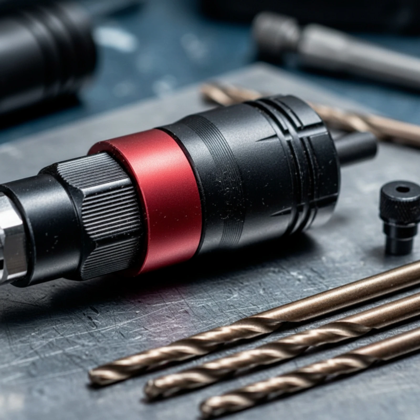 電動リベットアダプター-ハンドル付き交換可能なリベットアダプター-ローレット加工ハンドツール-diy愛好家、作業場向けの高品質ツール