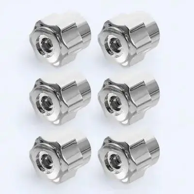 

6Pcs Handwheel Faucet Handle Aluminum Alloy Hot Cold Faucet Replacement Bathtub Knobs Universal Valve Parts for Bathroom