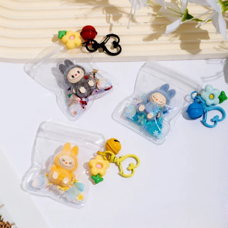 The Second Flocking Mini Labu Baby Walking Bag Backpack Pendant Cute Keychain Gift