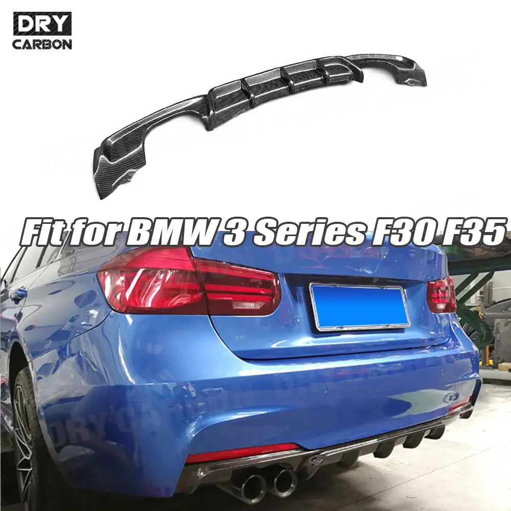 Rear Lip Diffuser Spoiler for BMW 3 Series F30 F35 320i 328i M-Tech 2012 2013 2014 2015 2016 2017 2018 Car Diffuser Bumper Guard