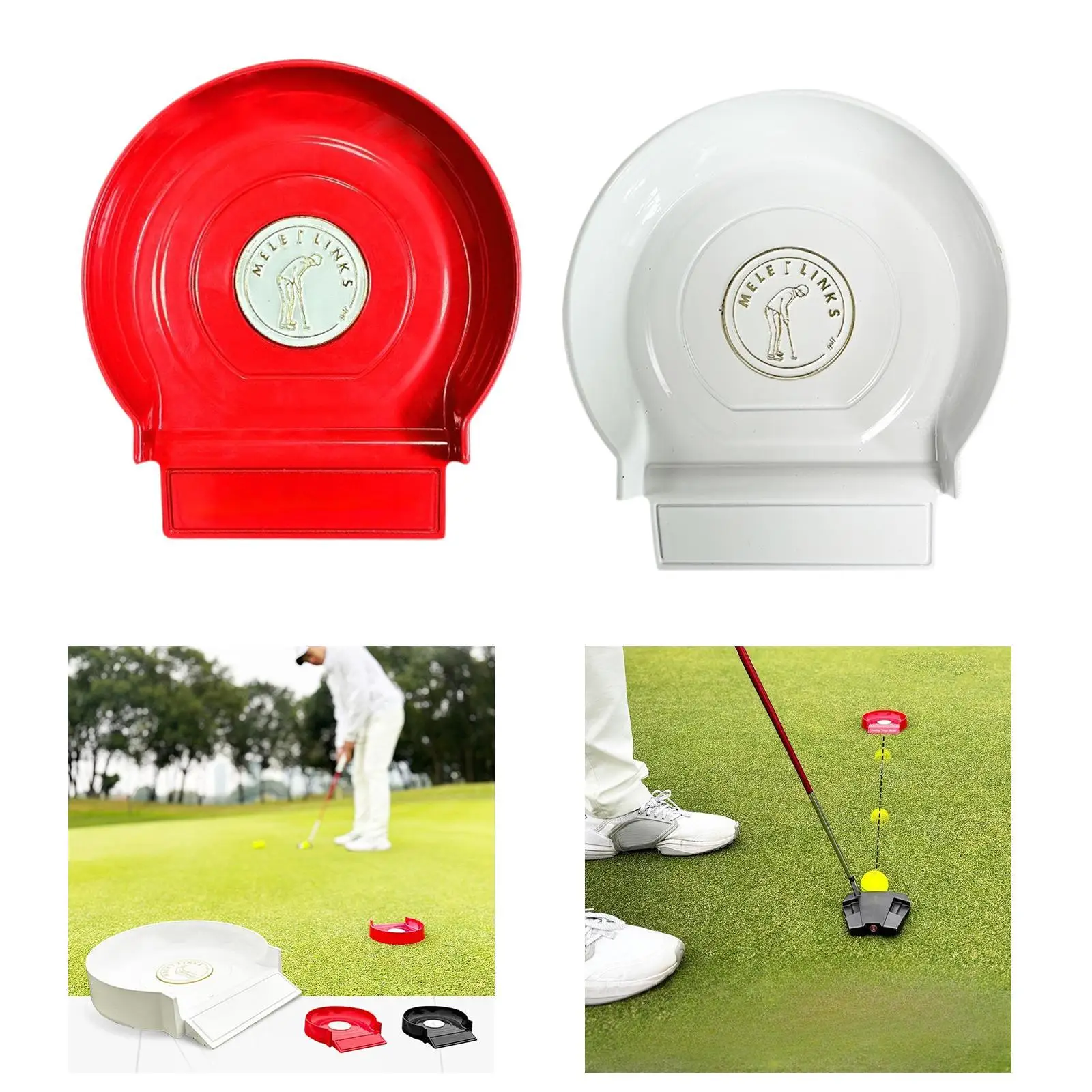 

Golf Putting Cup Aluminum Alloy Indoor Outdoor Practice Training Tool High Strength for Lawn Garden Backyard Golf Course Gifts