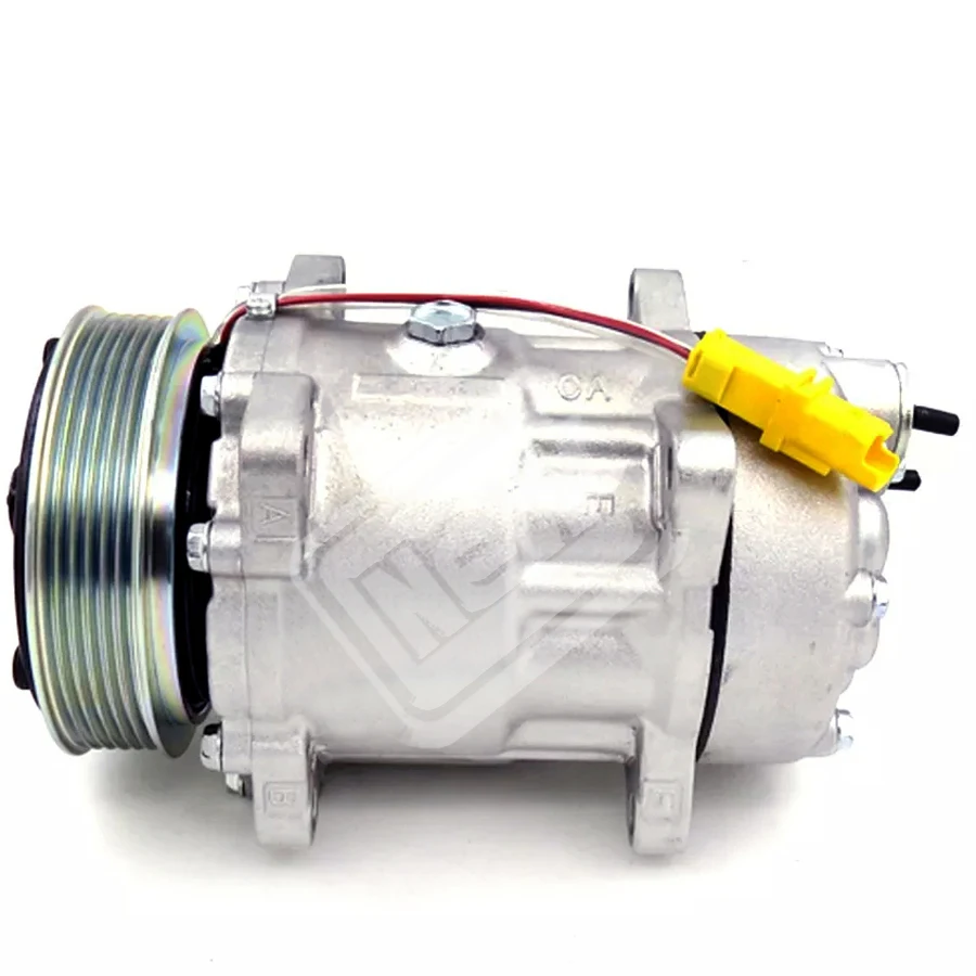 SD7V16 AC Compressor for Peugeot 406 807 307 PARTNER 607 6453lq 6453JN 6453JQ 6453LQ 6453LR 6453LX 6453TE 9639109580 9646416780