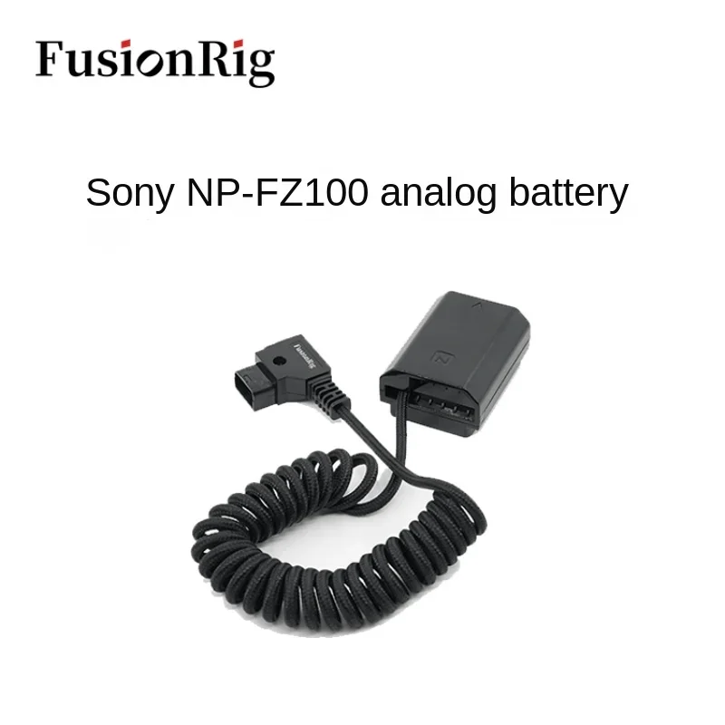 Fusionrig D-Tap to NP-Fz100 Braiding Thread Testing Battery Analog Battery For  Sony SLR