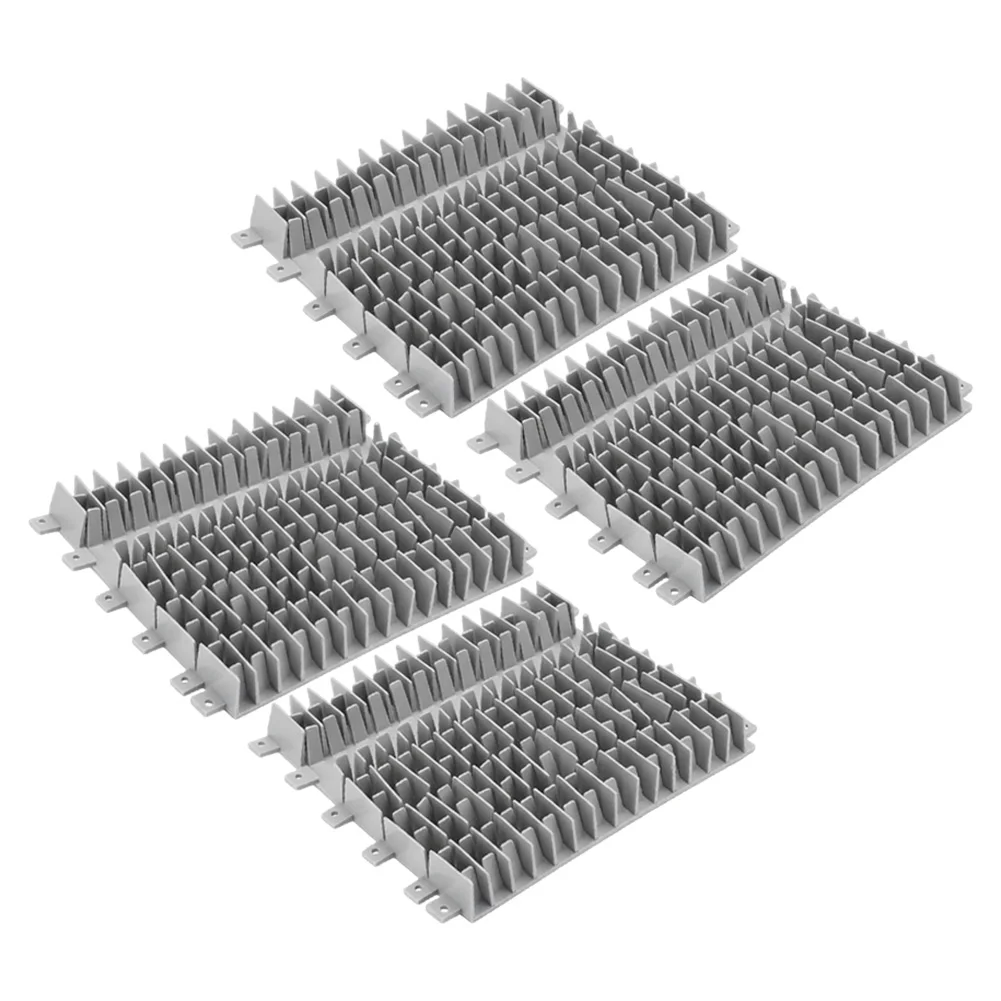 Set di 4 Spazzole 6101656 R4 per Robot Pulitore Piscina Dolphin, Compatibile con Apollo, Apollo Plus, DX6, M400, M500, MS, Triton Plus