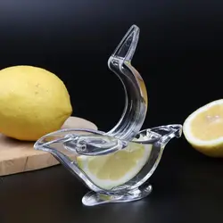 1pc Lemon Squeezer Bird Plastic Orange Squeezer Lemon Slices Squeezer Press Juicer Clip Manual Orange Juicer Kitchen Accessories