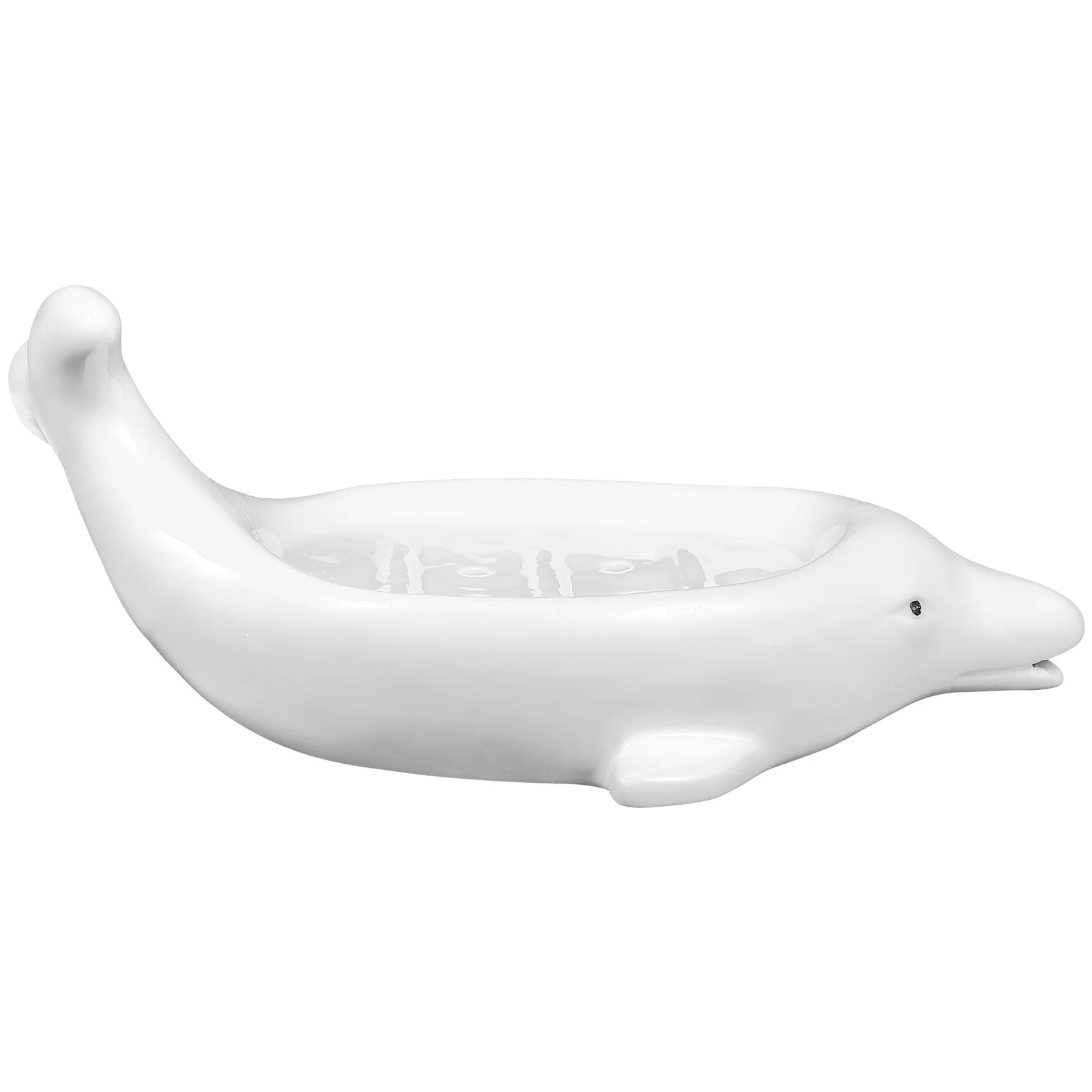 

Ceramic Animal Soap Dish Creative Draining Soap Holder Bathroom Kitchen Decorative Animal Storage Box Bathroom Supplies,