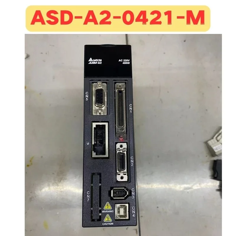 Second-hand Servo Drive ASD-A2-0421-M ASD A2 0421 M Normal Function Tested OK