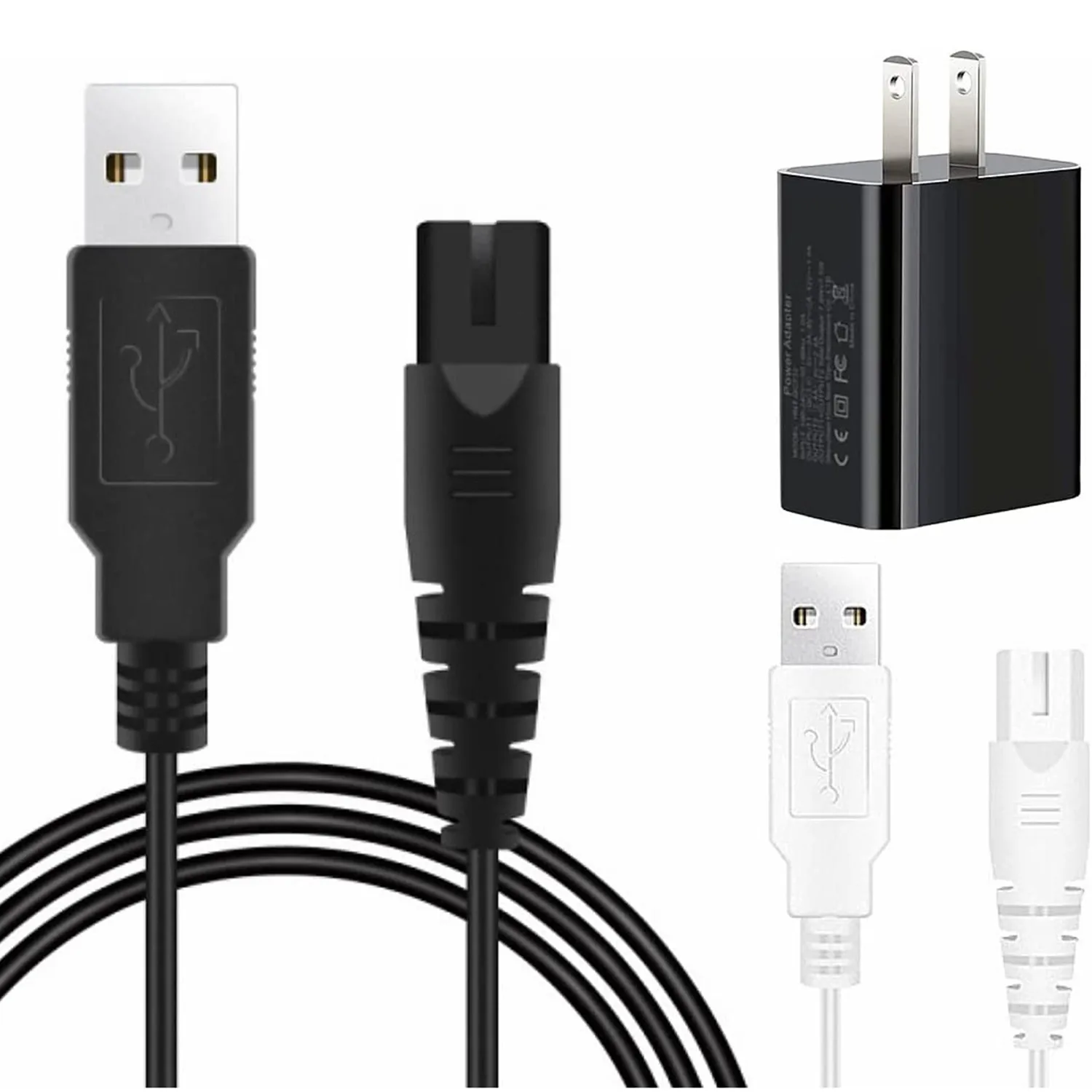 Charger Cord for Aquasonic, H2ofloss, INSMART, B. Weiss, Uokmor, Nicwell F5025 Water Flosser, Cordless Water Flosser Charger