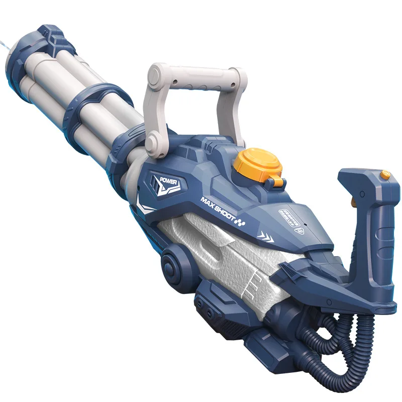 لعبة مسدس مياه كهربائي كبير من AK UNCLE، يمتص هدايا الأطفال المائية تلقائيًا