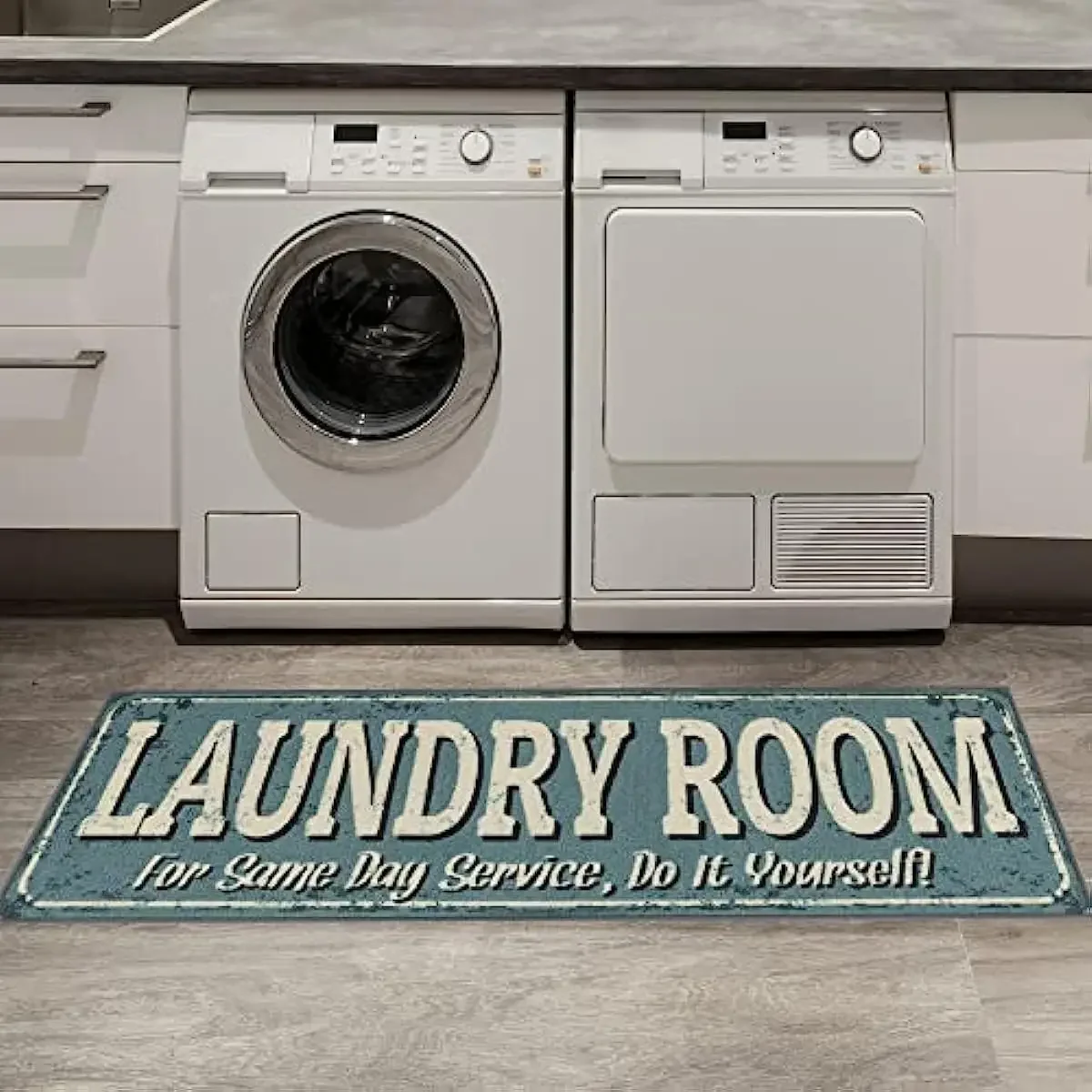 Laundry Room Collection Anti-slip Floor Mat Home Entrance Doormat Decorations Carpet Living Room Balcony Corridor Long Rugs