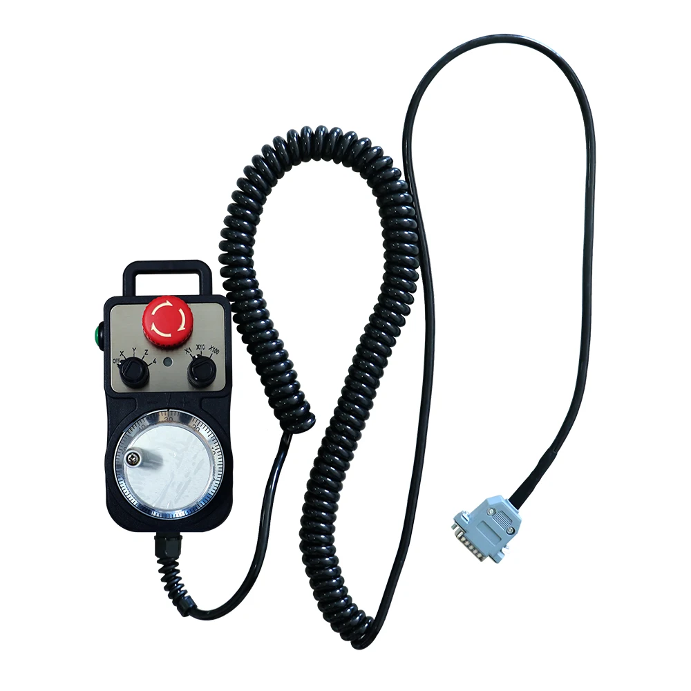 مولد نبضات باستخدام الحاسب الآلي 4/6 محور MPG قلادة عقارب 5 فولت لنظام FAGOR GSK Siemens MITSUBISHI FANUC 5 فولت مولد نبضات يدوي