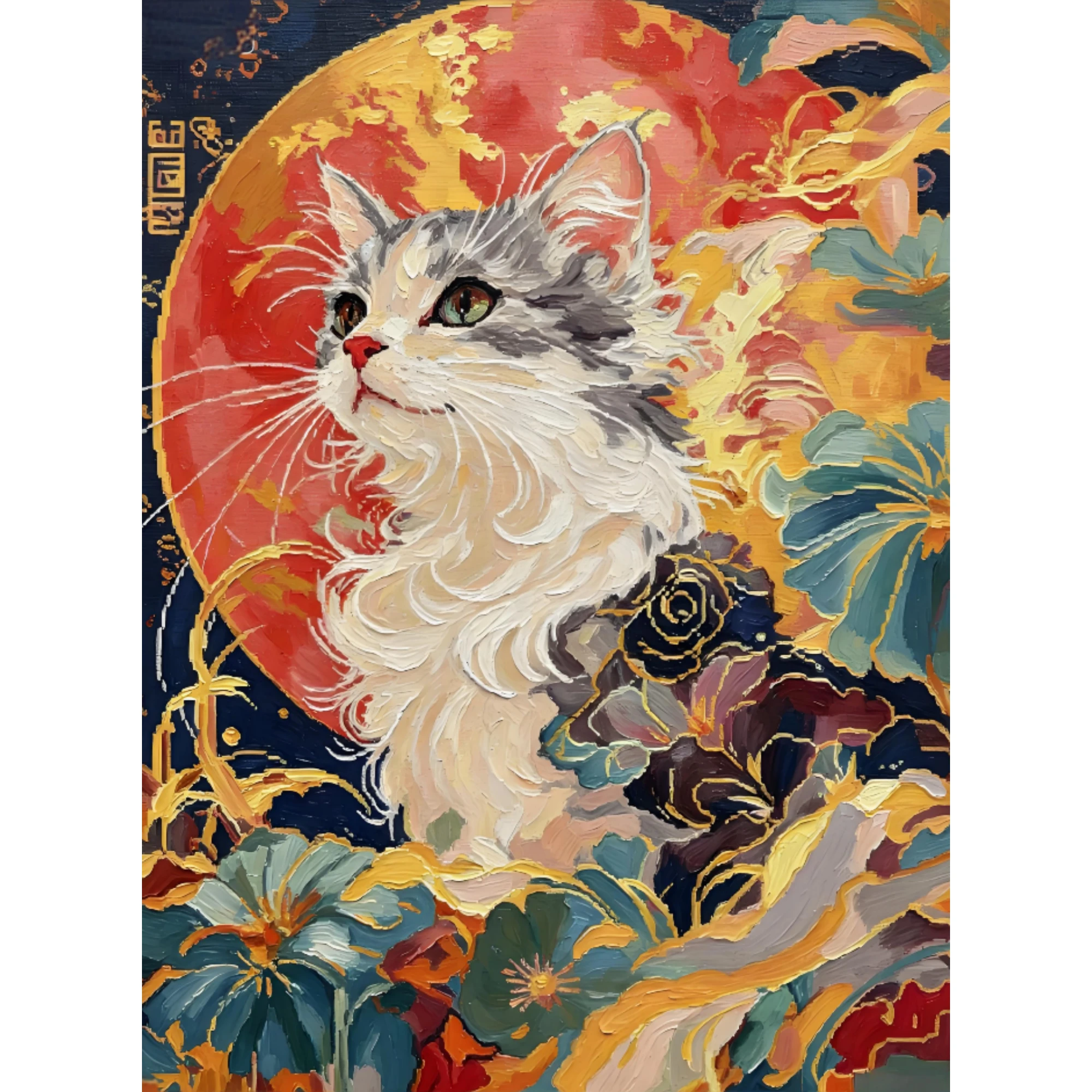 

Moonlit Cat's Whisper Paper Jigsaw Puzzle 500 1000 1200pcs For Adults Arts And Crafts Home Decor Gift Brain Teaser Family Game