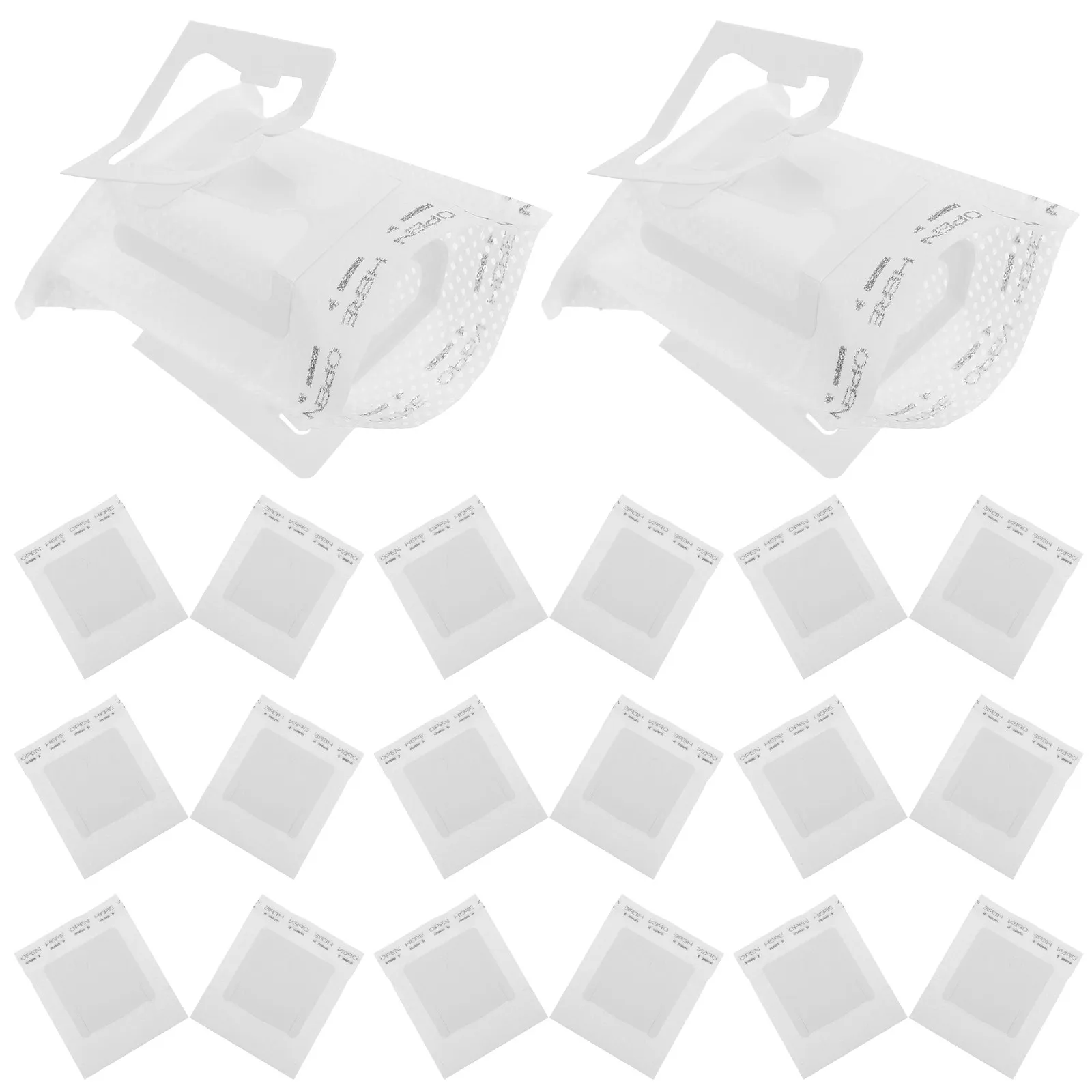 50Pcs Coffee Hanging Ear Drip Filter Bags Portable Disposable Filter Paper Cup Fit Travel Camping Office Home Use