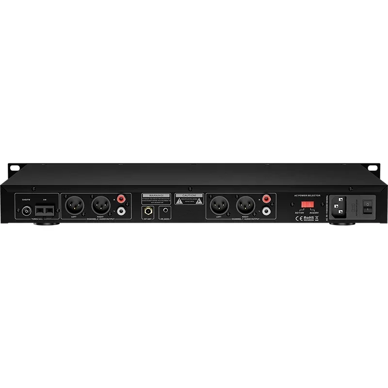 

2-канальный универсальный цифровой медиаплеер с CD, Bluetooth, USB, FM, AM, PA-системой, аудиовходом и воспроизведением музыки, высококачественный