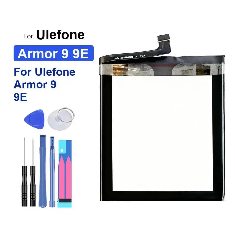 

Для Ulefone Armor 9 9E 6600 мАч экологически чистый аккумулятор мобильного телефона