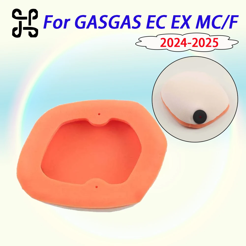 Motorcycle Air Filter Cleaner For GasGas Gas Gas EC EX MC 125 250 300 350 450 500 2024 2025 EC250 EC300 EX250 EX300 Accessories