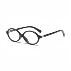Fashion Korean version oval small frame personality retro glasses frame trend men's and women's anti-blue glasses