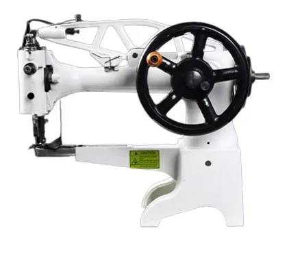Single Lockstitch Roller Sewing Machine 1.6-5.0MM Manual Crank Shoe Repair