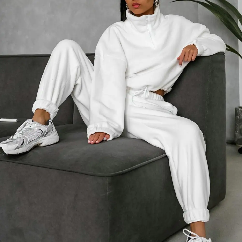 Spring 2023 Women's Winter Tracksuits Hoody Track Suit Hoodies and Pants Oversized Sportswear Two Pieces Set