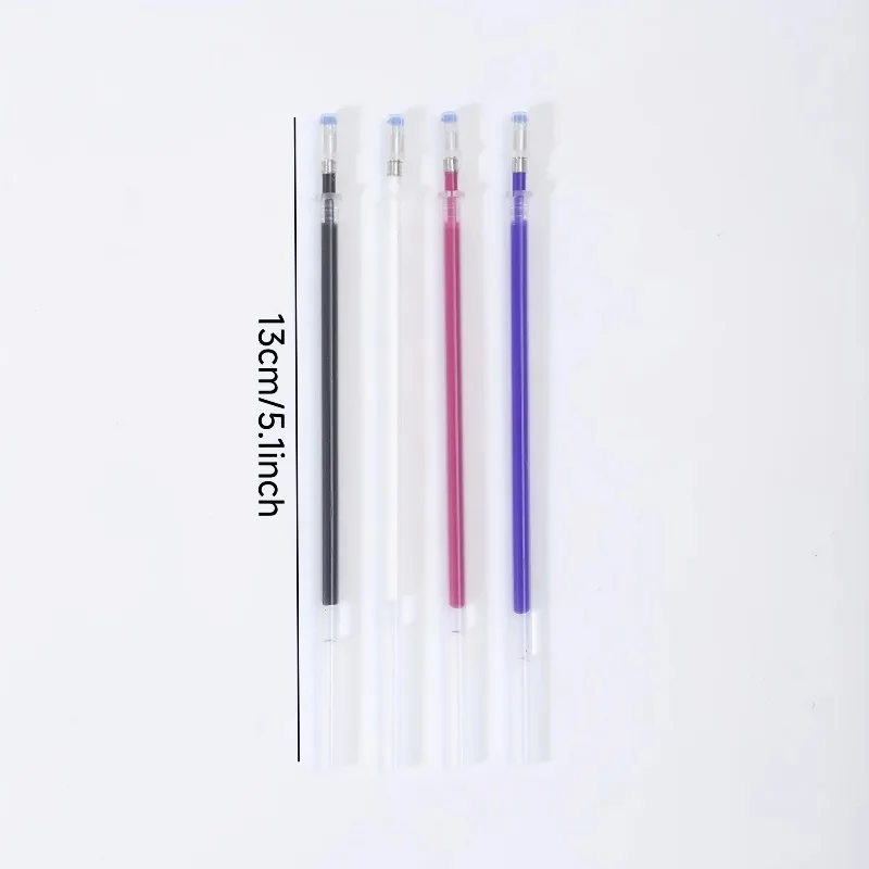 11Pcs Heat Erasable Textile Marker Pen 5 Colors 2 Refills 1 Shell Sewing Fabric Marker for Garment DIY Marking