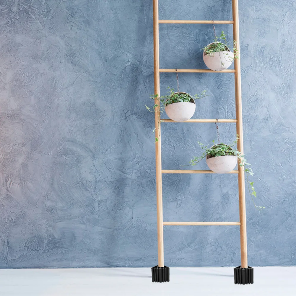 

3Pcs Ladder Feet Rubber Cover Nonslip Durable Foot Caps for Step Ladders Floor Protection Step Ladder Feet Replacement