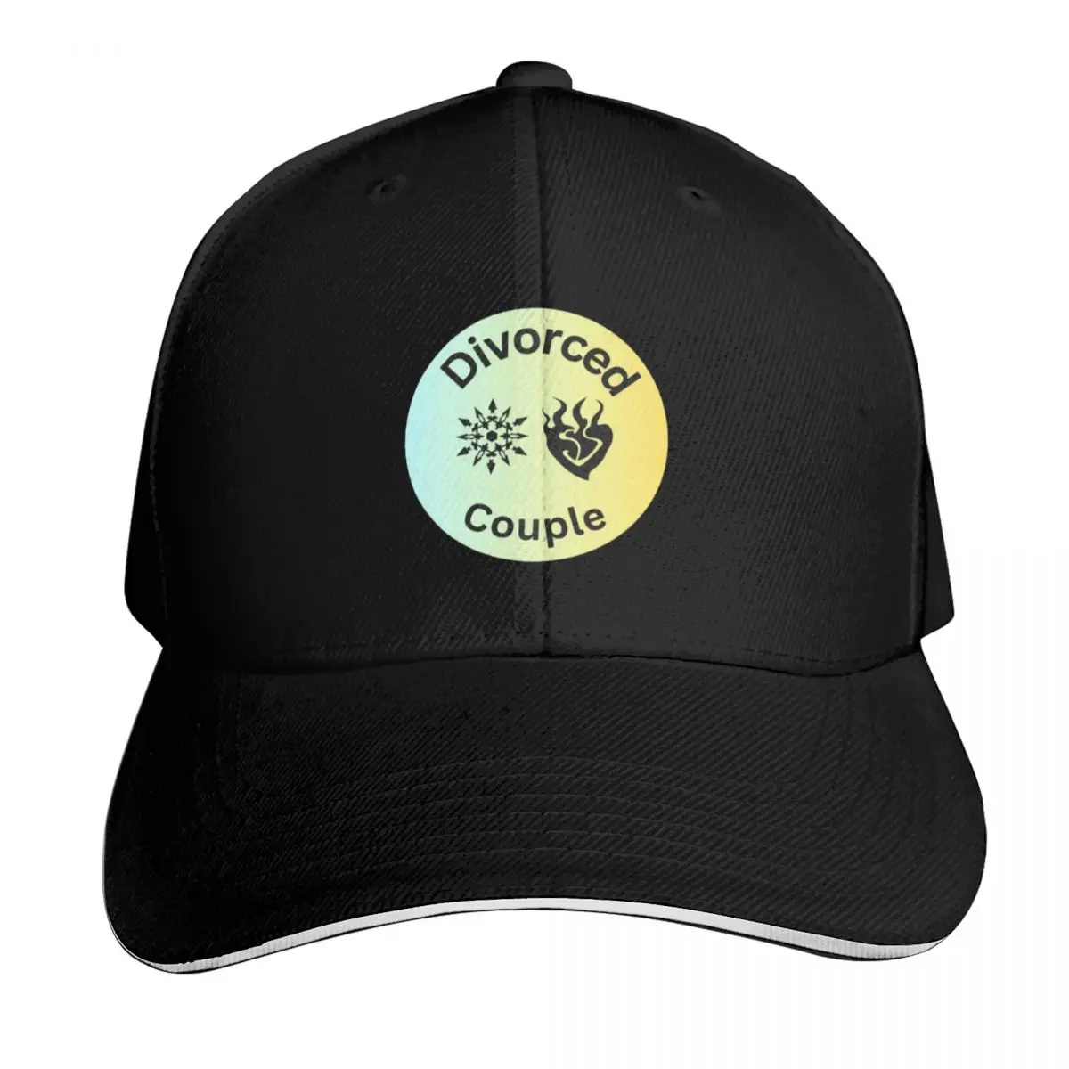 

Freezerburn Divorce Baseball Cap Hat Luxury Brand sun hat Thermal Visor Women's Beach Visor Men's