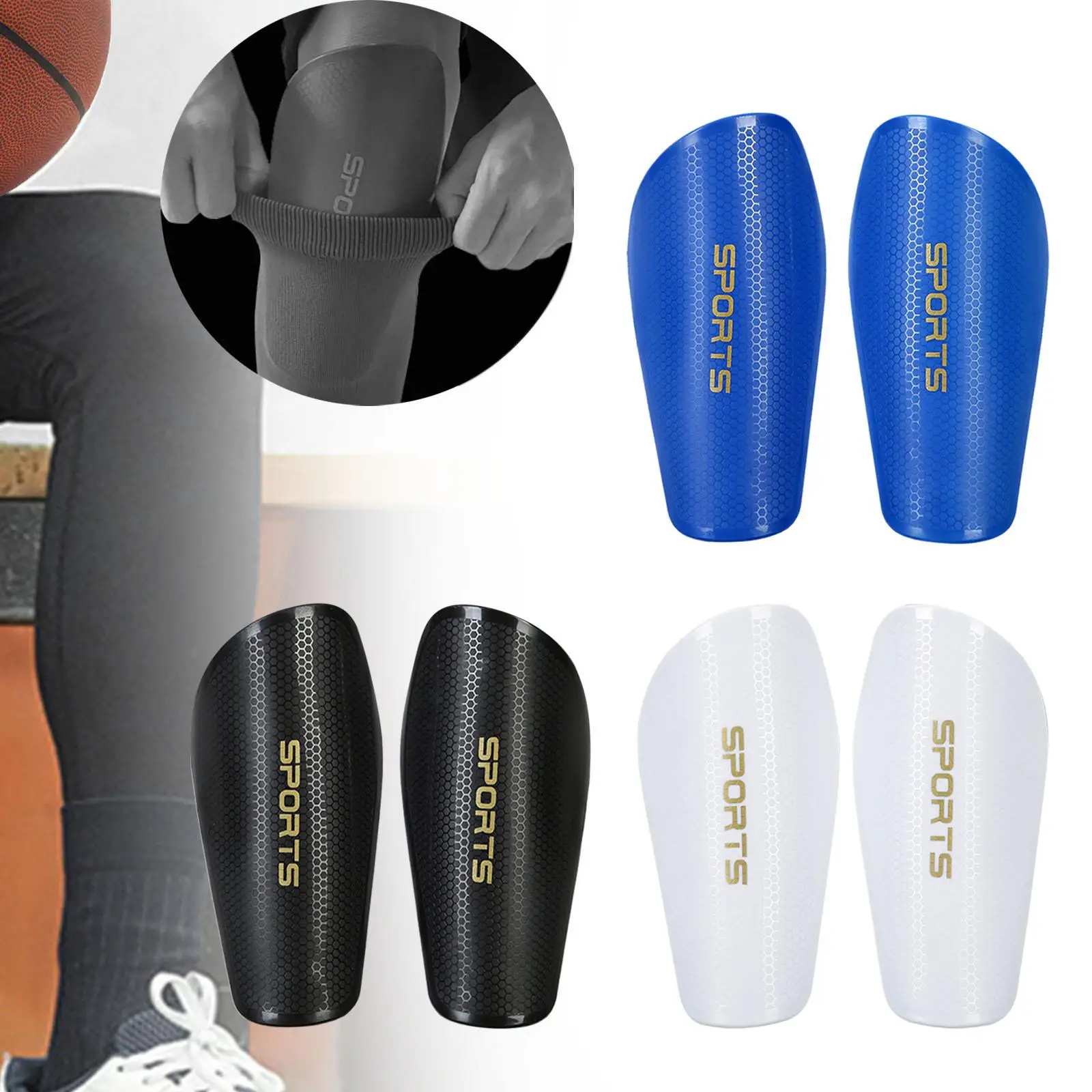 

Набор футбольных щитков для мужчин и женщин, снаряжение для занятий спортом на открытом воздухе