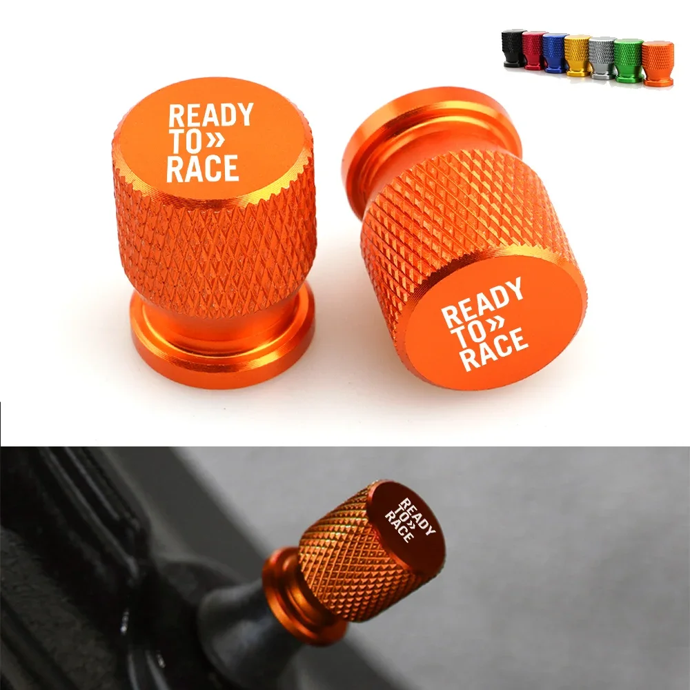 

1 пара для KTM Ready to Race Duke 390 690 790 890 1190 Rc 1290 Adv Adventure, колпачки клапанов шин, крышка, аксессуары для мотоциклов с ЧПУ