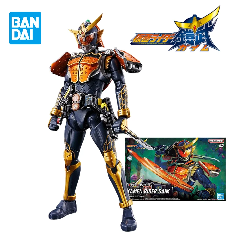 

Original Bandai Figure-rise FRS KAMEN RIDER GAIM Anime Figure Model Toys Doll for Boy Girl Birthday Gifts Collectible Decoration