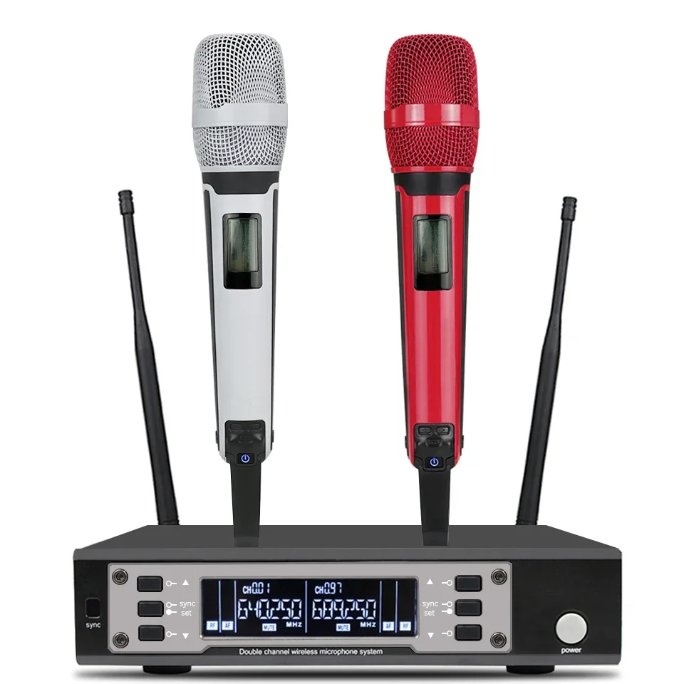 BKBZ 135G4 Professional Wireless Handheld Microphone for Studio Recording and Karaoke Meetings Church