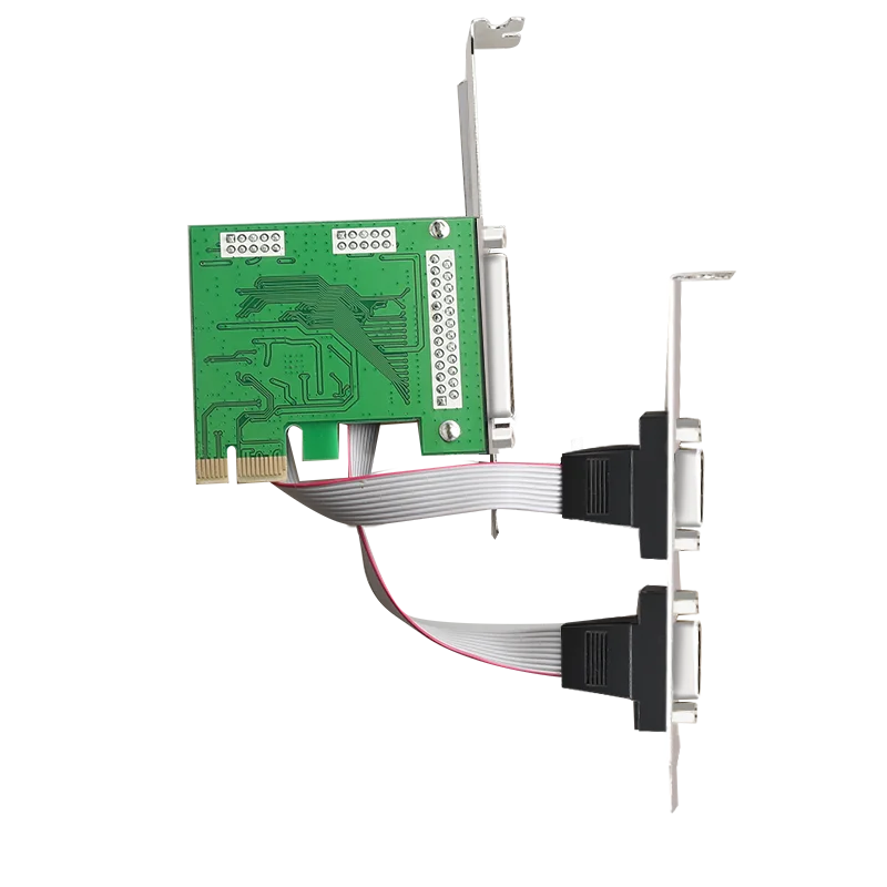 La tarjeta PCIe a paralelo DB25 PORT LTP con chip AX99100b Tarjeta de E/S