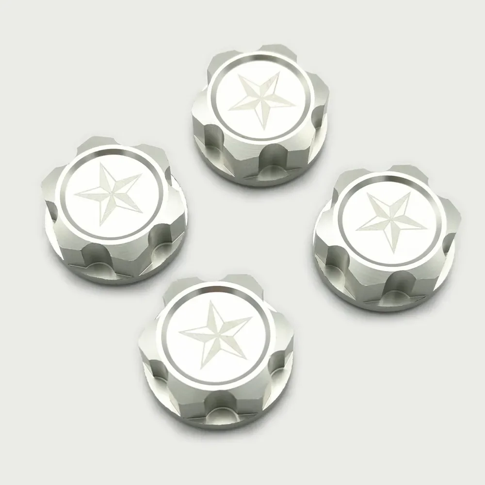 Wheel Lock Nut 24mm for Arrma 1/5 Kraton 8S Outcast 8S ARA310929 Aluminum