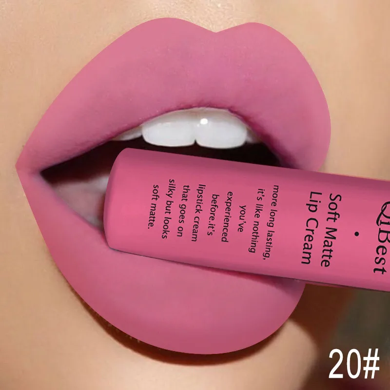 16 Colors Matte Liquid Lipstick Nude Chocolate Brown Velvet Lip Gloss Waterproof Long Lasting Moisturizing Sexy Lips Cosmetics