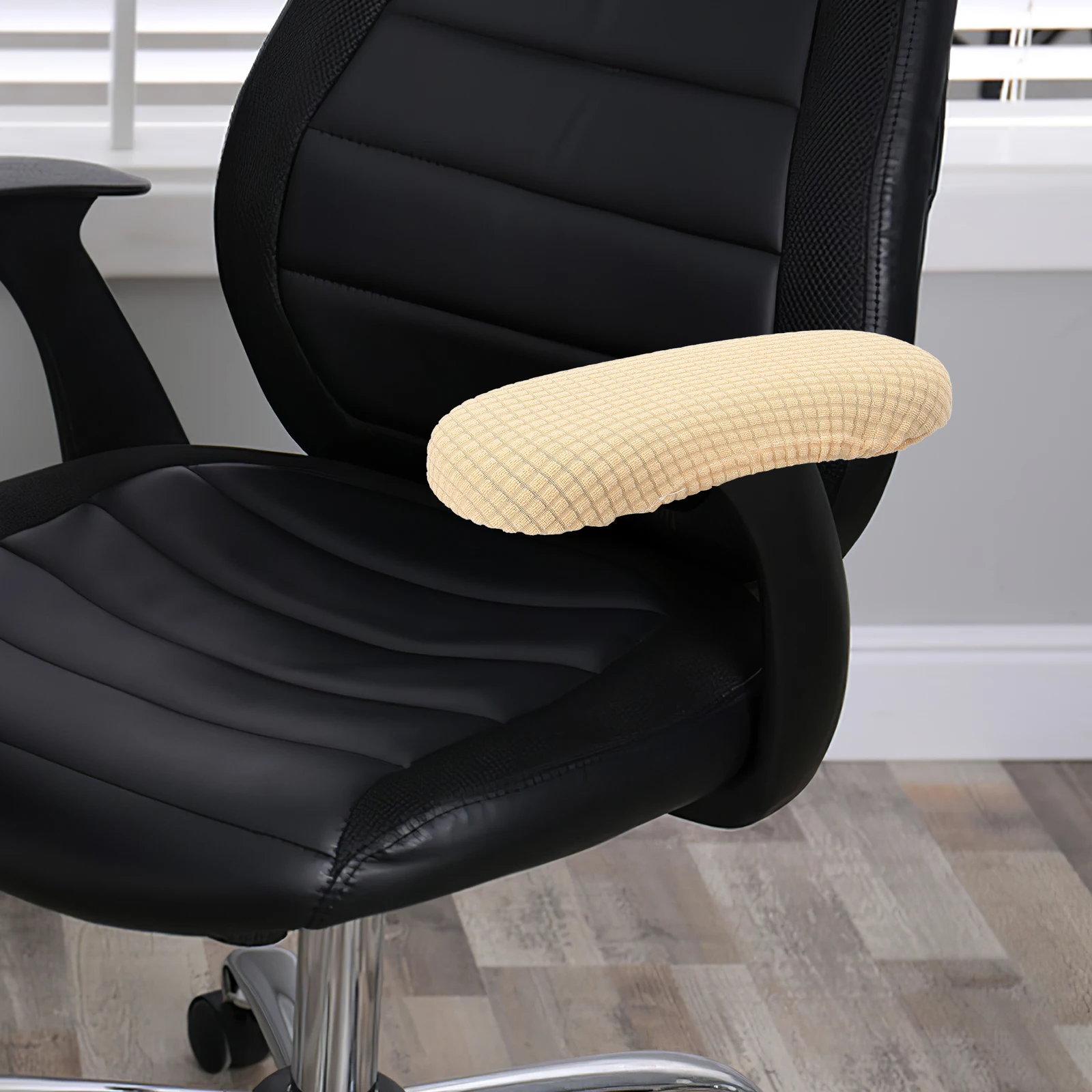 

Chair Covers Office Armrest Gloves Antimacassar for Arms Tablecloth / Chairs Protectors Beige