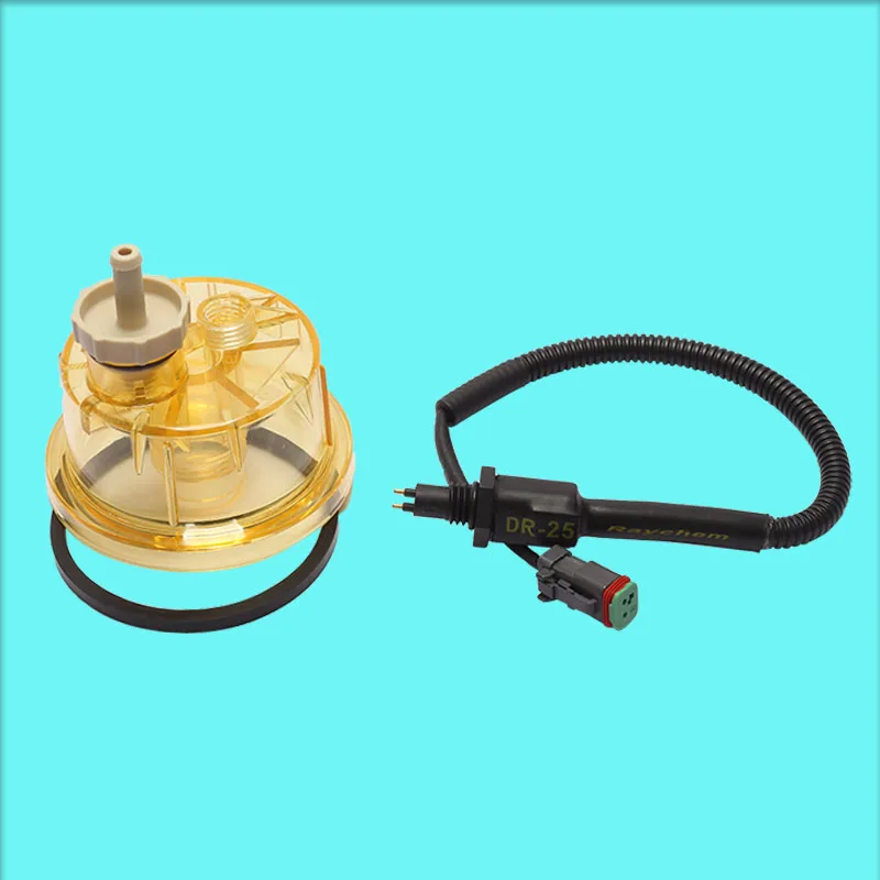 Excavator accessories for Komatsu PC200 210 240-8 oil-water separator filter cup sensor water cup