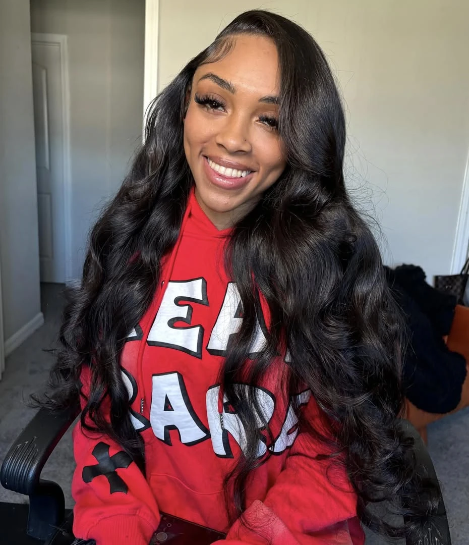 Peruki typu 13x4 HD Lace Frontal, peruki 13x6 Body Wave ze 100% ludzkich włosów dla kobiet, peruki z ludzkich włosów z wstępnie wyskubaną linią włosów, brazylijskie peruki na wyprzedaży.