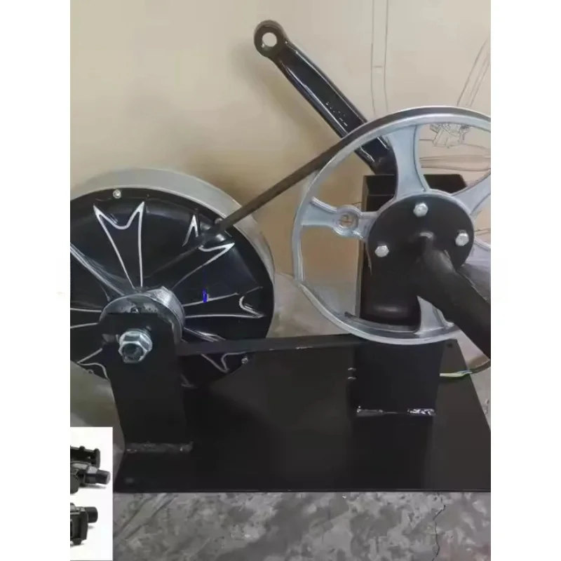 300W Brushless Permanent Magnet Pedal Bicycle Generator DC AC Output