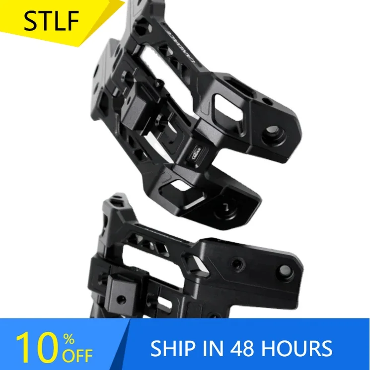 

STLFCNC Aluminum Mount LED Work Light Mount Bracket A-Pillar Lamp Holder for Fit for Jeeps Wrangler JL